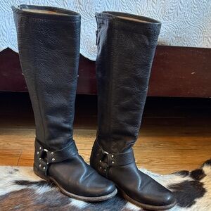 Frye Black Leather boots